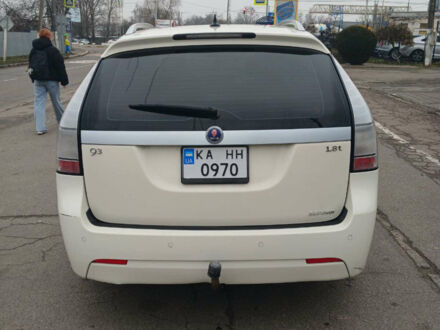 Білий Сааб 9-3, об'ємом двигуна 2 л та пробігом 277 тис. км за 5400 $, фото 1 на Automoto.ua