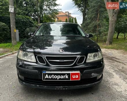 Черный Сааб 9-3, объемом двигателя 2.2 л и пробегом 398 тыс. км за 4190 $, фото 2 на Automoto.ua