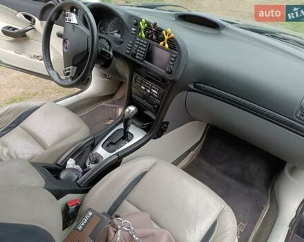 Черный Сааб 9-3, объемом двигателя 2 л и пробегом 374 тыс. км за 3950 $, фото 5 на Automoto.ua