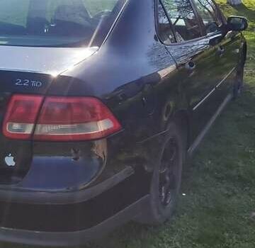 Чорний Сааб 9-3, об'ємом двигуна 2.2 л та пробігом 340 тис. км за 1200 $, фото 2 на Automoto.ua