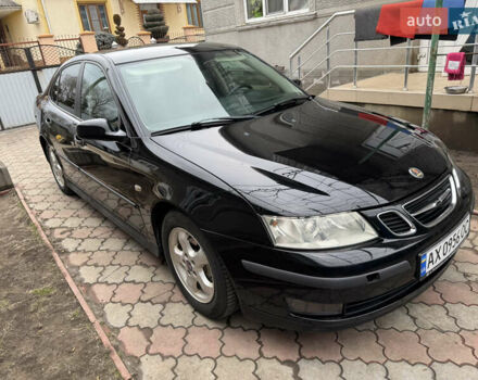 Черный Сааб 9-3, объемом двигателя 2.17 л и пробегом 357 тыс. км за 4400 $, фото 1 на Automoto.ua
