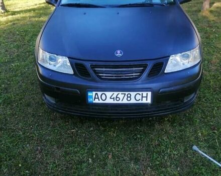 Черный Сааб 9-3, объемом двигателя 2.2 л и пробегом 340 тыс. км за 3100 $, фото 6 на Automoto.ua