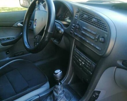 Черный Сааб 9-3, объемом двигателя 2.2 л и пробегом 340 тыс. км за 3100 $, фото 4 на Automoto.ua