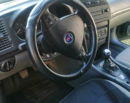 Черный Сааб 9-3, объемом двигателя 2.2 л и пробегом 340 тыс. км за 3100 $, фото 1 на Automoto.ua