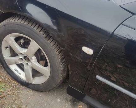 Черный Сааб 9-3, объемом двигателя 2.17 л и пробегом 350 тыс. км за 3300 $, фото 4 на Automoto.ua