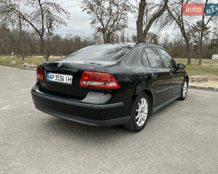 Черный Сааб 9-3, объемом двигателя 2.2 л и пробегом 340 тыс. км за 5300 $, фото 4 на Automoto.ua