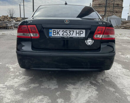 Черный Сааб 9-3, объемом двигателя 1.91 л и пробегом 236 тыс. км за 3800 $, фото 6 на Automoto.ua