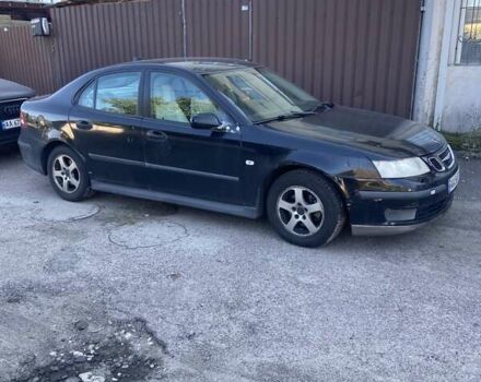 Черный Сааб 9-3, объемом двигателя 2 л и пробегом 250 тыс. км за 4750 $, фото 1 на Automoto.ua