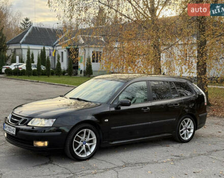 Черный Сааб 9-3, объемом двигателя 2 л и пробегом 306 тыс. км за 7200 $, фото 5 на Automoto.ua