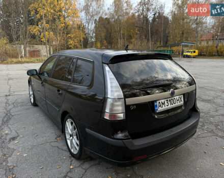 Черный Сааб 9-3, объемом двигателя 2 л и пробегом 306 тыс. км за 7200 $, фото 8 на Automoto.ua