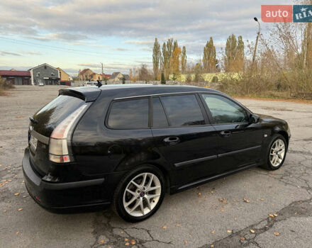 Черный Сааб 9-3, объемом двигателя 2 л и пробегом 306 тыс. км за 7200 $, фото 12 на Automoto.ua