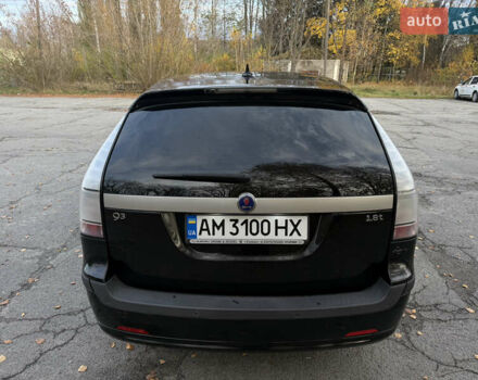 Черный Сааб 9-3, объемом двигателя 2 л и пробегом 306 тыс. км за 7200 $, фото 10 на Automoto.ua