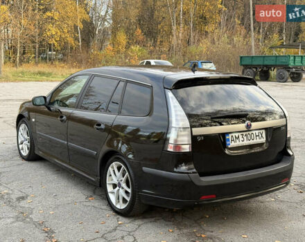 Черный Сааб 9-3, объемом двигателя 2 л и пробегом 306 тыс. км за 7200 $, фото 9 на Automoto.ua