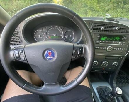 Черный Сааб 9-3, объемом двигателя 1.91 л и пробегом 402 тыс. км за 5400 $, фото 7 на Automoto.ua