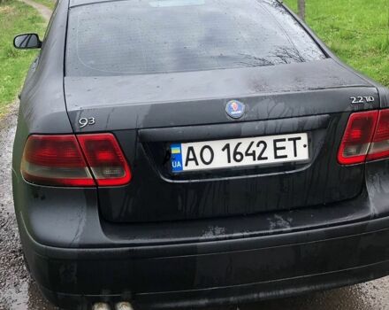Чорний Сааб 9-3, об'ємом двигуна 2.17 л та пробігом 393 тис. км за 3000 $, фото 1 на Automoto.ua