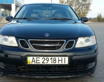 Чорний Сааб 9-3, об'ємом двигуна 1.9 л та пробігом 380 тис. км за 4500 $, фото 1 на Automoto.ua
