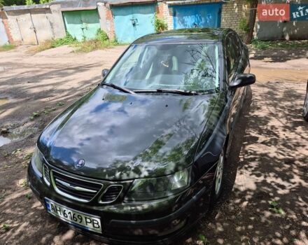 Черный Сааб 9-3, объемом двигателя 2 л и пробегом 246 тыс. км за 4500 $, фото 1 на Automoto.ua