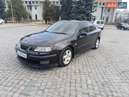 Черный Сааб 9-3, объемом двигателя 2 л и пробегом 374 тыс. км за 3950 $, фото 1 на Automoto.ua