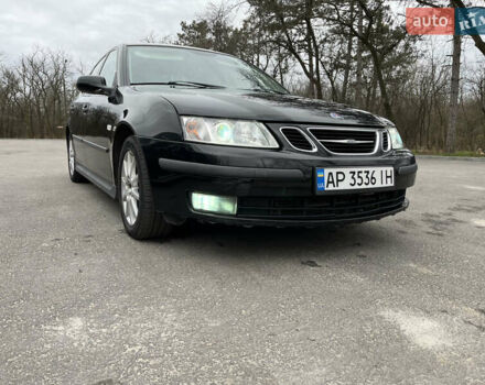 Черный Сааб 9-3, объемом двигателя 2.2 л и пробегом 340 тыс. км за 4700 $, фото 1 на Automoto.ua