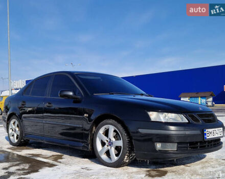 Чорний Сааб 9-3, об'ємом двигуна 2.2 л та пробігом 335 тис. км за 4500 $, фото 1 на Automoto.ua