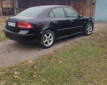 Черный Сааб 9-3, объемом двигателя 2.17 л и пробегом 350 тыс. км за 3300 $, фото 1 на Automoto.ua