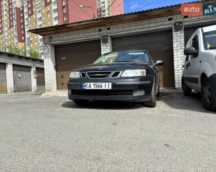 Черный Сааб 9-3, объемом двигателя 2 л и пробегом 270 тыс. км за 5500 $, фото 1 на Automoto.ua
