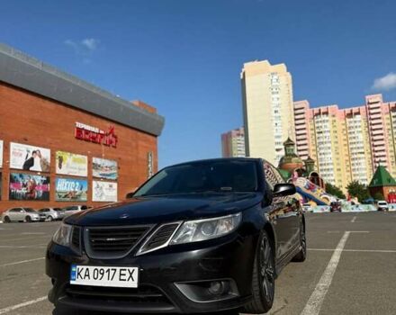 Черный Сааб 9-3, объемом двигателя 1.91 л и пробегом 294 тыс. км за 11500 $, фото 1 на Automoto.ua