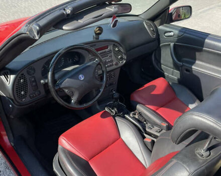 Красный Сааб 9-3, объемом двигателя 2 л и пробегом 138 тыс. км за 8000 $, фото 12 на Automoto.ua