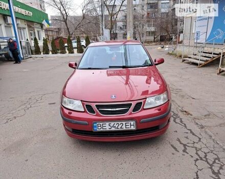 Червоний Сааб 9-3, об'ємом двигуна 2 л та пробігом 215 тис. км за 3500 $, фото 1 на Automoto.ua