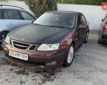 Красный Сааб 9-3, объемом двигателя 2.2 л и пробегом 340 тыс. км за 4199 $, фото 1 на Automoto.ua