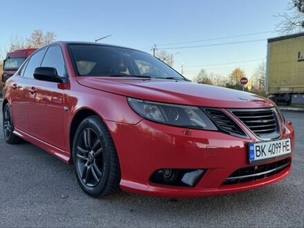 Красный Сааб 9-3, объемом двигателя 1.9 л и пробегом 228 тыс. км за 9500 $, фото 1 на Automoto.ua