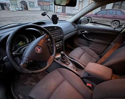 Серый Сааб 9-3, объемом двигателя 1.9 л и пробегом 370 тыс. км за 4000 $, фото 20 на Automoto.ua