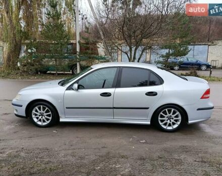 Серый Сааб 9-3, объемом двигателя 2 л и пробегом 376 тыс. км за 4000 $, фото 1 на Automoto.ua