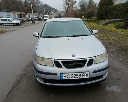 Серый Сааб 9-3, объемом двигателя 2 л и пробегом 376 тыс. км за 4000 $, фото 3 на Automoto.ua