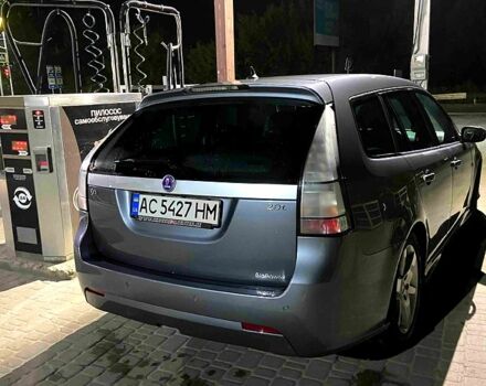 Серый Сааб 9-3, объемом двигателя 2 л и пробегом 236 тыс. км за 8888 $, фото 2 на Automoto.ua