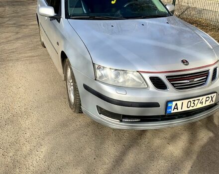 Серый Сааб 9-3, объемом двигателя 2 л и пробегом 111 тыс. км за 4000 $, фото 1 на Automoto.ua