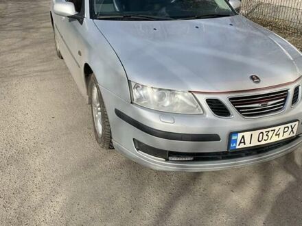 Серый Сааб 9-3, объемом двигателя 2 л и пробегом 380 тыс. км за 3800 $, фото 1 на Automoto.ua