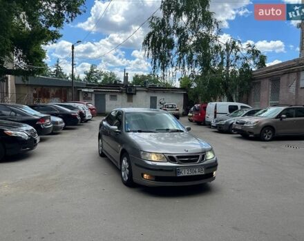 Серый Сааб 9-3, объемом двигателя 2 л и пробегом 300 тыс. км за 3250 $, фото 1 на Automoto.ua