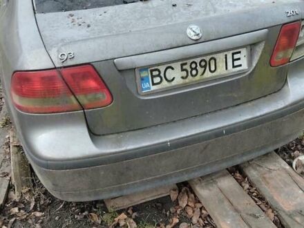 Серый Сааб 9-3, объемом двигателя 2 л и пробегом 160 тыс. км за 2500 $, фото 1 на Automoto.ua