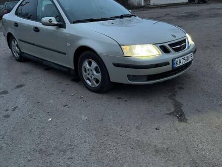 Серый Сааб 9-3, объемом двигателя 1.9 л и пробегом 370 тыс. км за 4000 $, фото 1 на Automoto.ua