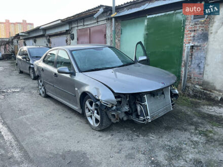Серый Сааб 9-3, объемом двигателя 2 л и пробегом 280 тыс. км за 2400 $, фото 1 на Automoto.ua