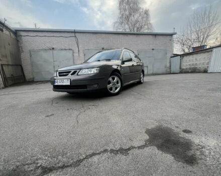 Серый Сааб 9-3, объемом двигателя 1.8 л и пробегом 35 тыс. км за 6500 $, фото 1 на Automoto.ua