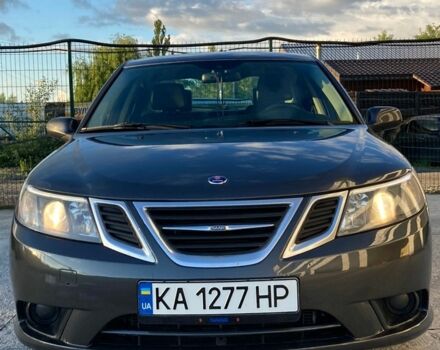 Серый Сааб 9-3, объемом двигателя 2 л и пробегом 201 тыс. км за 7600 $, фото 1 на Automoto.ua
