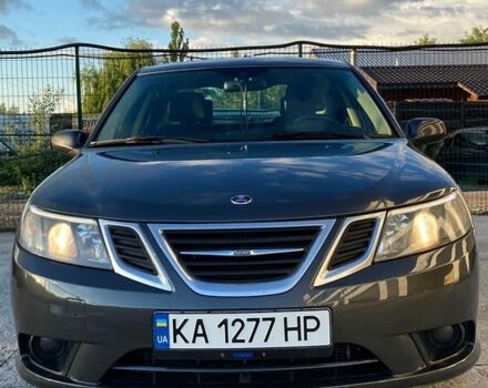 Серый Сааб 9-3, объемом двигателя 2 л и пробегом 201 тыс. км за 7700 $, фото 1 на Automoto.ua
