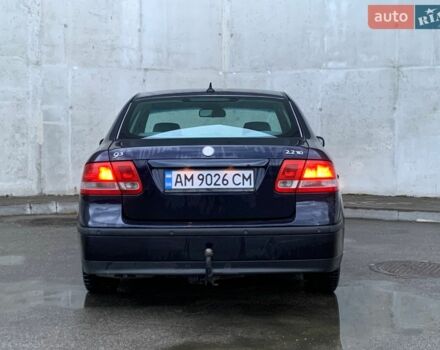 Синий Сааб 9-3, объемом двигателя 2.2 л и пробегом 320 тыс. км за 2995 $, фото 8 на Automoto.ua
