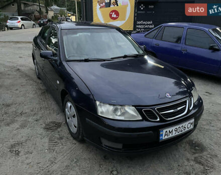 Синій Сааб 9-3, об'ємом двигуна 2.17 л та пробігом 296 тис. км за 2999 $, фото 2 на Automoto.ua