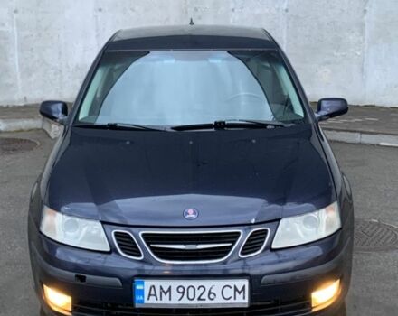 Синий Сааб 9-3, объемом двигателя 2.2 л и пробегом 315 тыс. км за 4500 $, фото 1 на Automoto.ua
