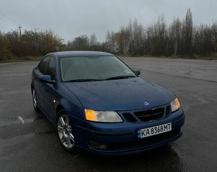 Синий Сааб 9-3, объемом двигателя 2 л и пробегом 218 тыс. км за 4000 $, фото 1 на Automoto.ua