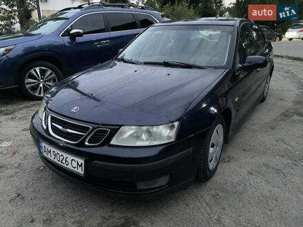 Синій Сааб 9-3, об'ємом двигуна 2.17 л та пробігом 296 тис. км за 2999 $, фото 1 на Automoto.ua