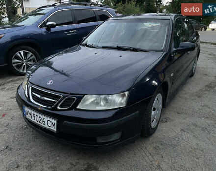 Синий Сааб 9-3, объемом двигателя 2.17 л и пробегом 296 тыс. км за 2999 $, фото 1 на Automoto.ua